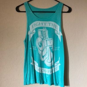 Boxing gloves tank top